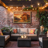 Abilene Heart of the Frontier Poster Print