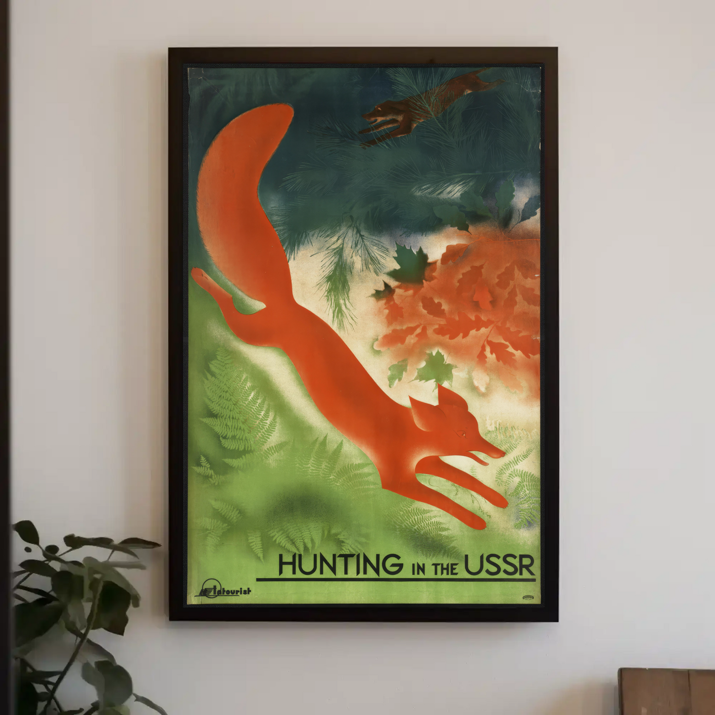 Hunting in the USSR Poster
