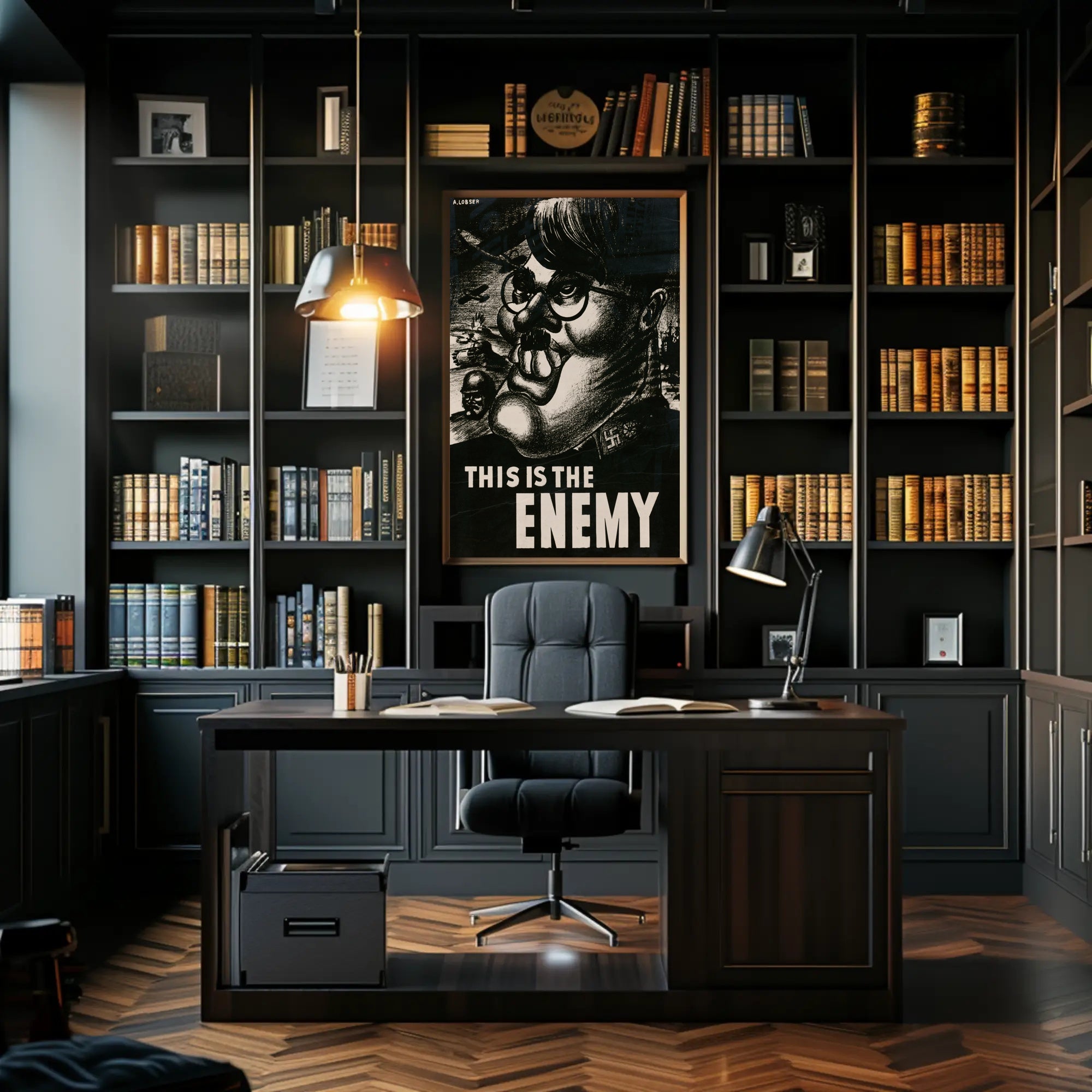 This is the Enemy Poster PosterGoat
