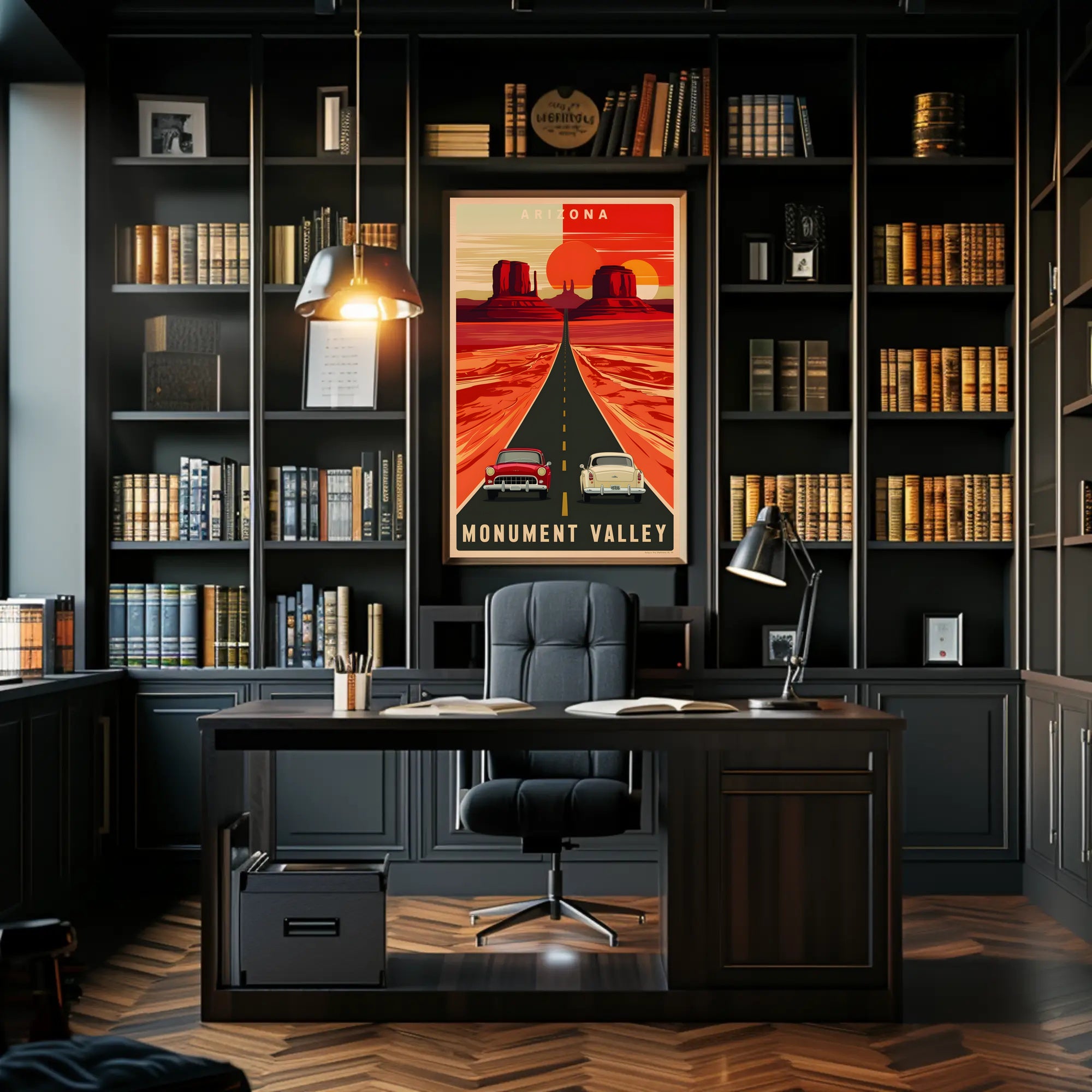 Monument Valley Road Trip Poster