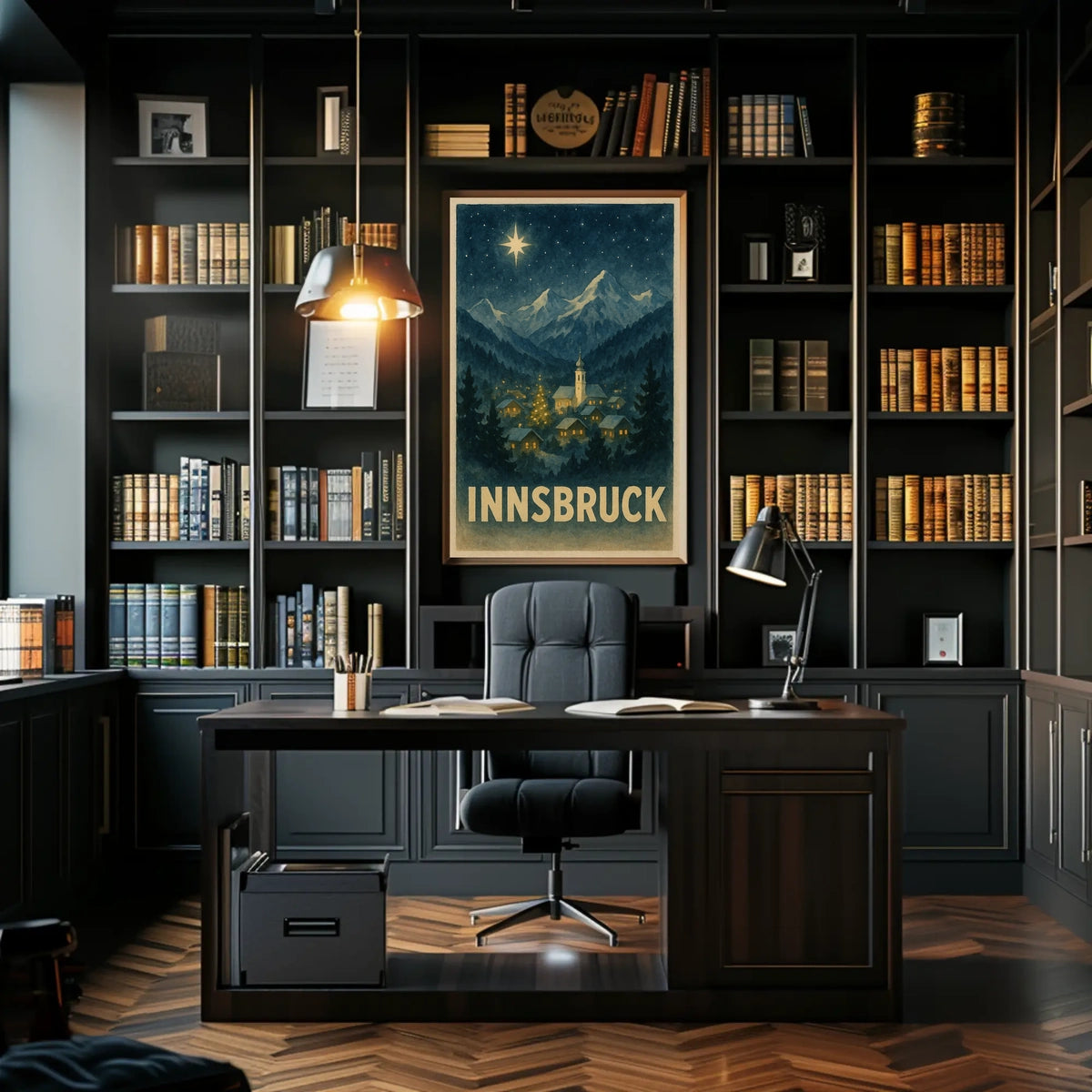 Abstract Expressions in Shapes and Colors Poster