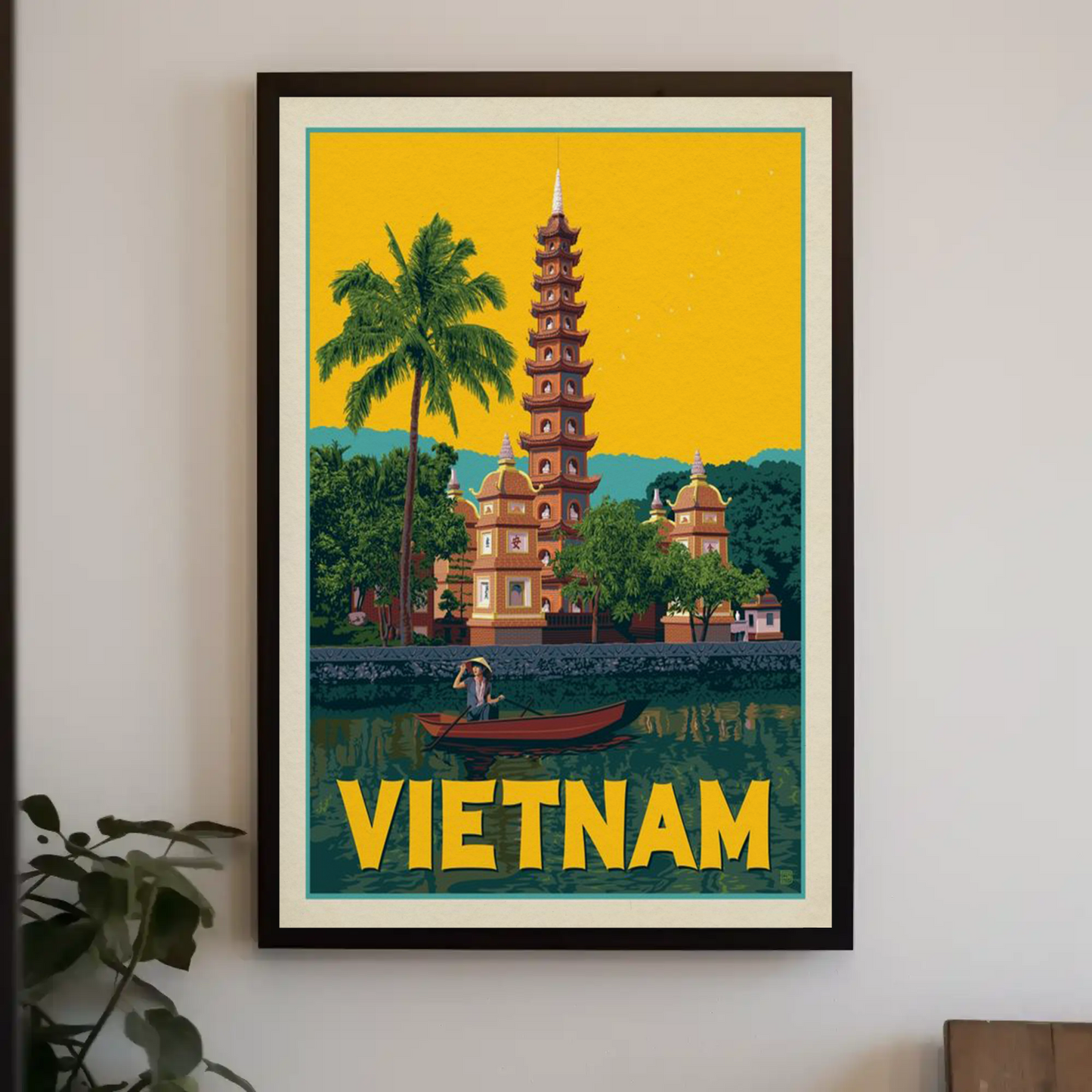 Vietnam Vintage Poster
