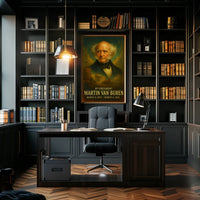 Martin Van Buren History Buff Neoclassical Realism Poster