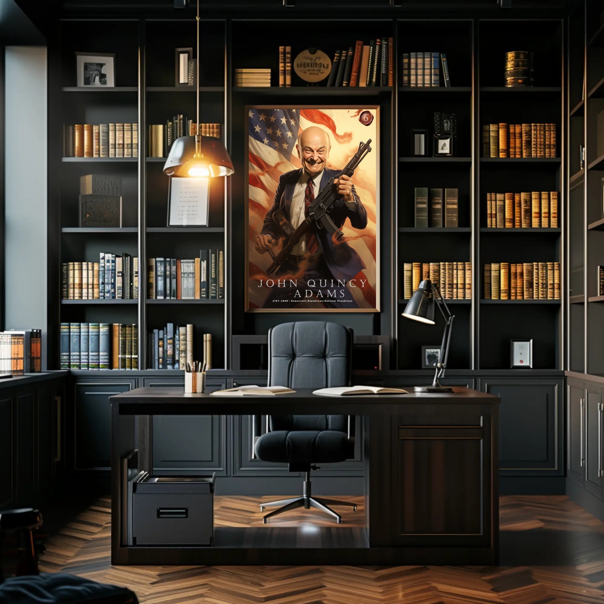 John Quincy Adams: A Bold Interpretation Poster