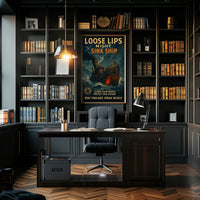 Loose Lips Might Sink Ships Poster
