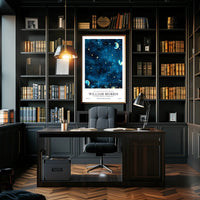 William Morris Cotton Prints Exhibition Poster