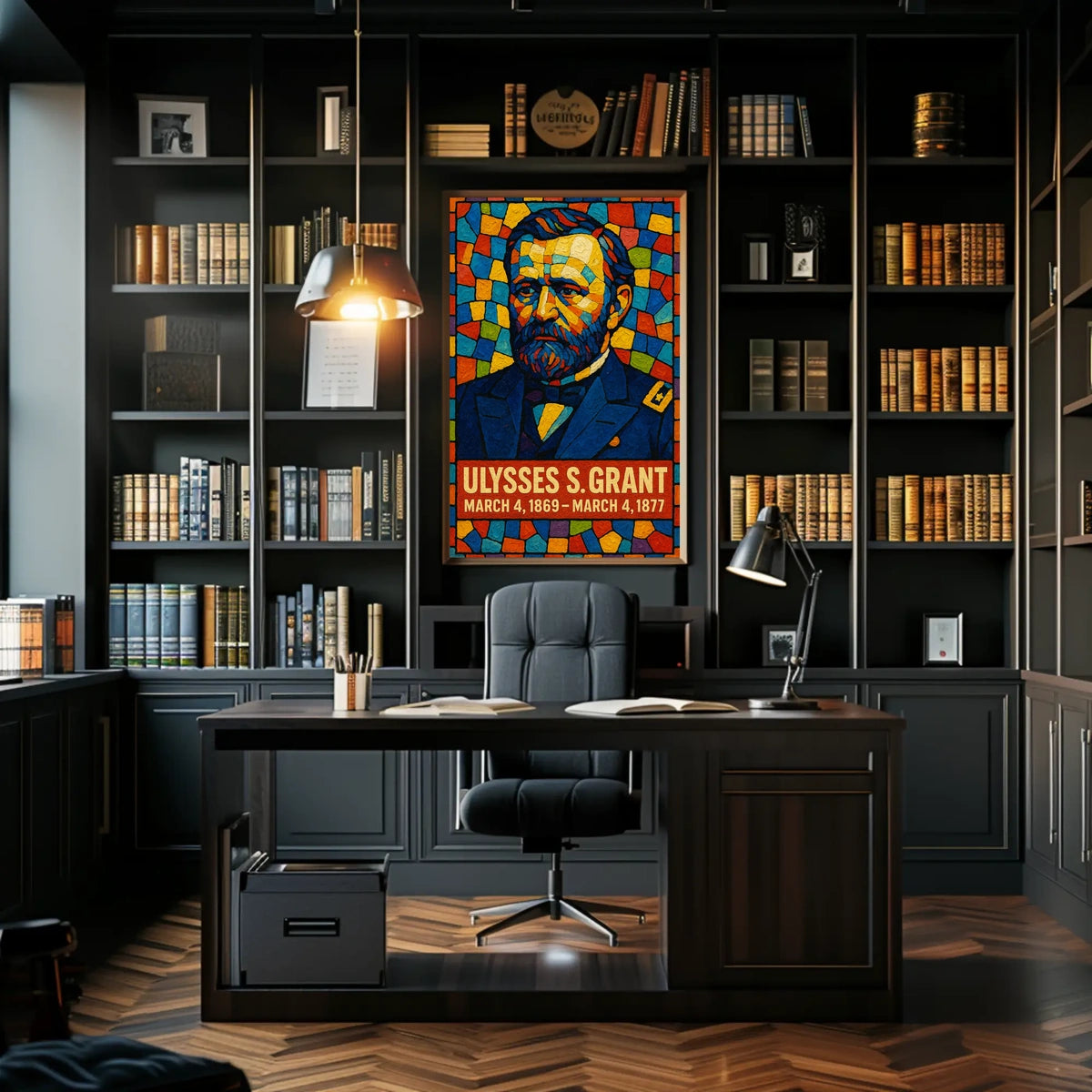 Ulysses S. Grant 18Th President Poster