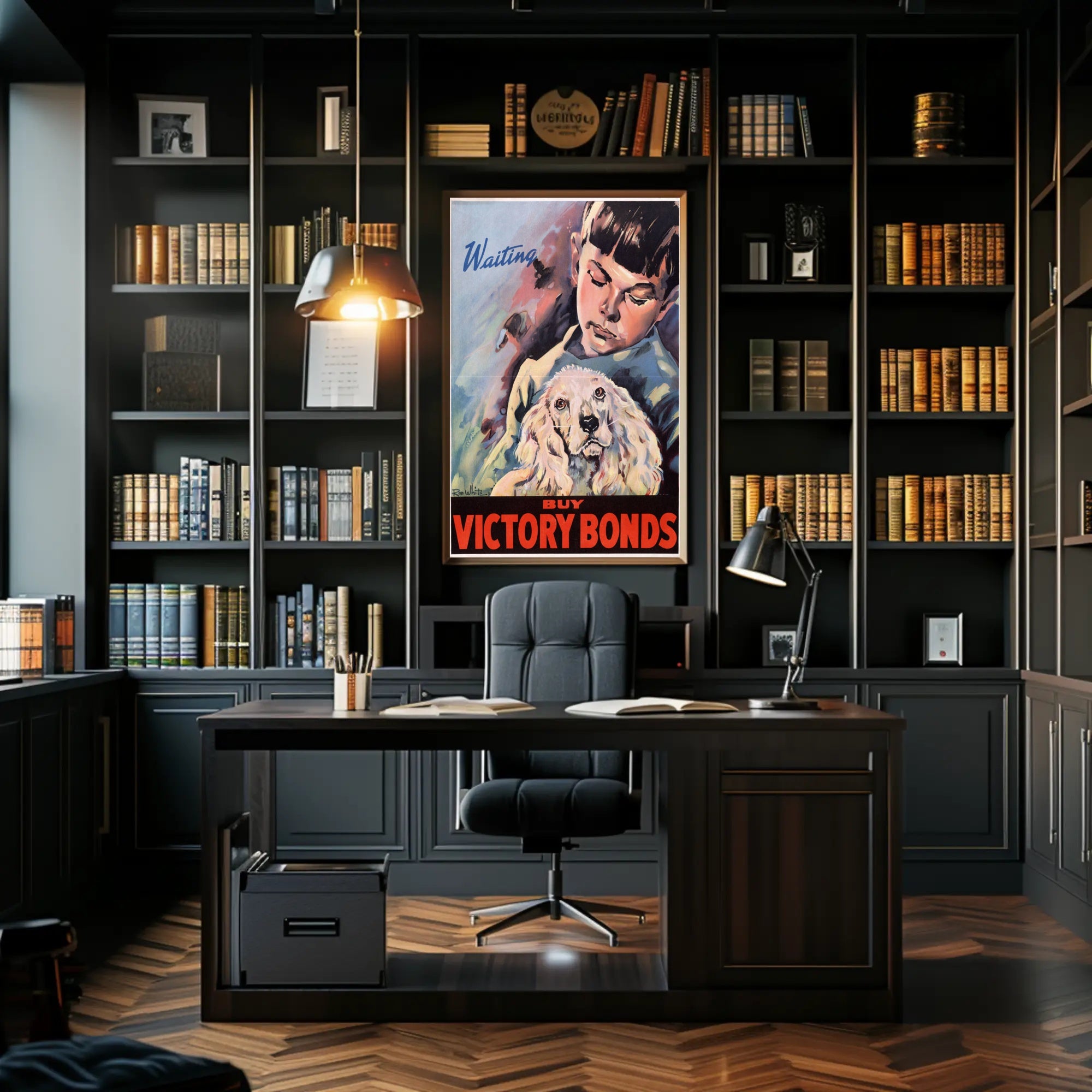 Waiting for Victory Poster PosterGoat