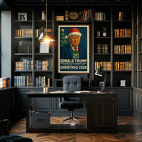 Pixelated Festive Style Art: Pop Culture Poster