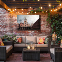 Timeless Venice Scene: Architectural Art in Heritage Poster