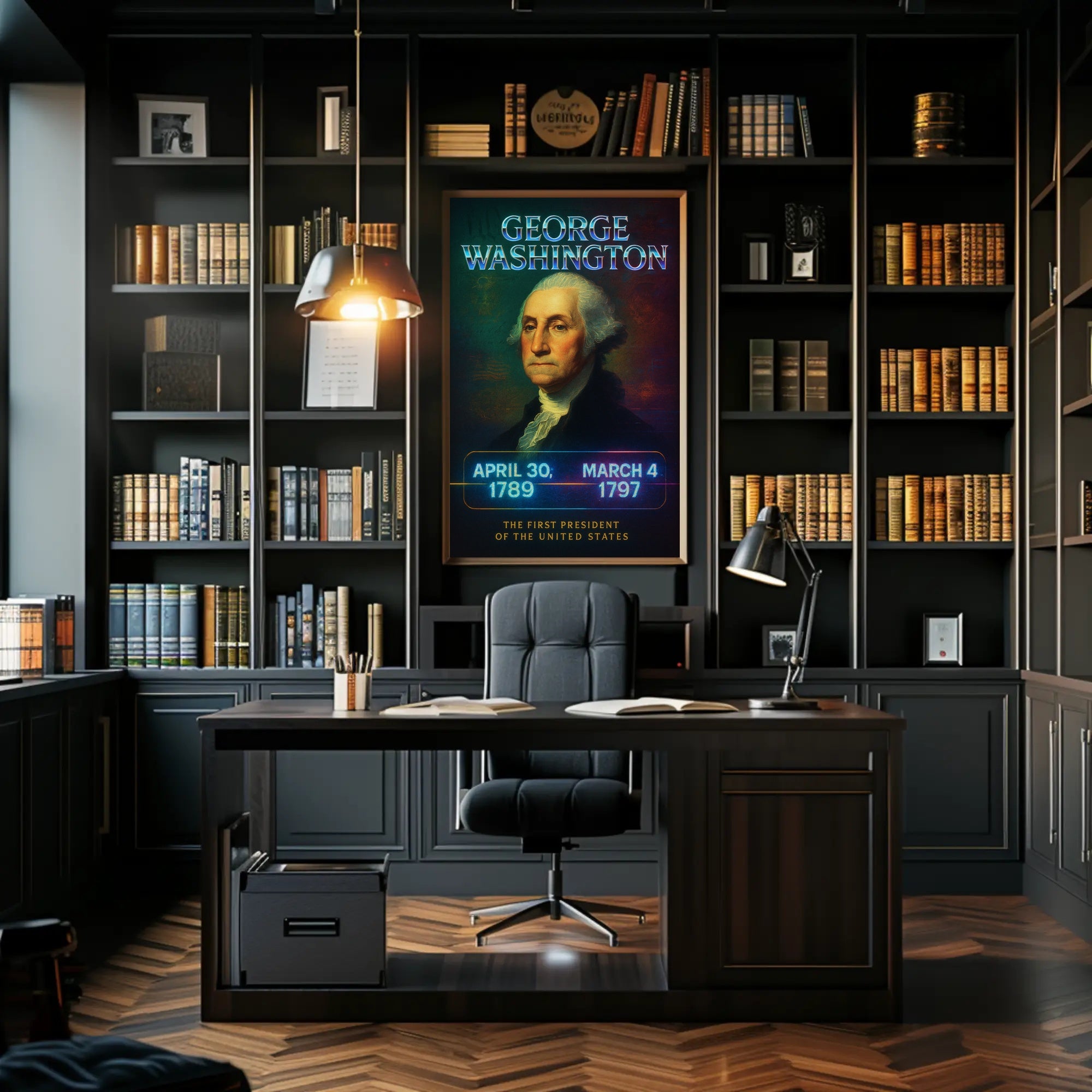 George Washington 1st President Poster PosterGoat
