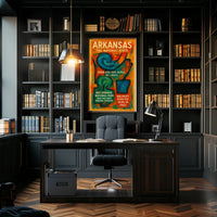 Arkansas The Natural State Poster