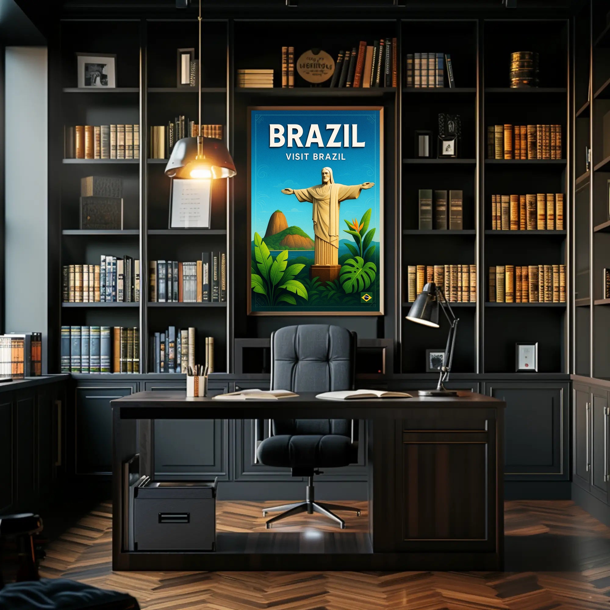 Discover Brazil Poster PosterGoat