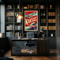 Kansas Aviation Adventure Poster