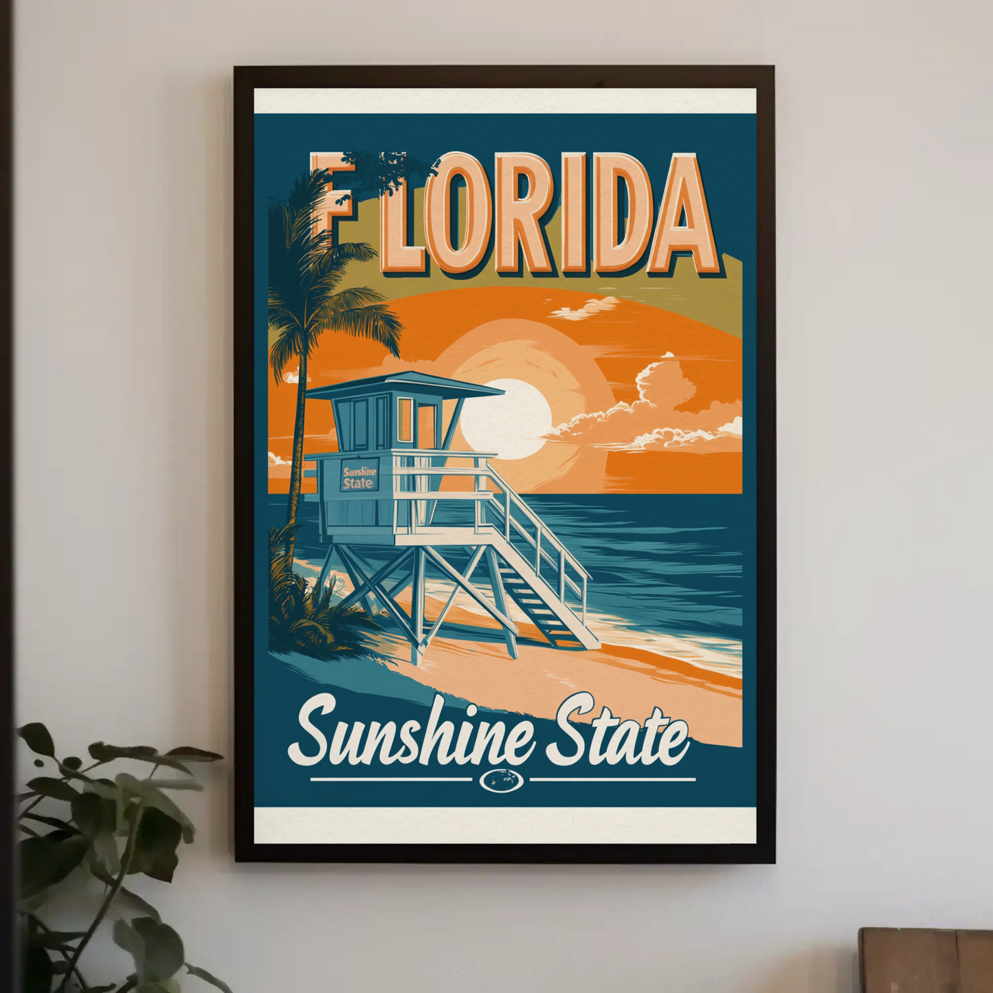 Florida Vintage Poster