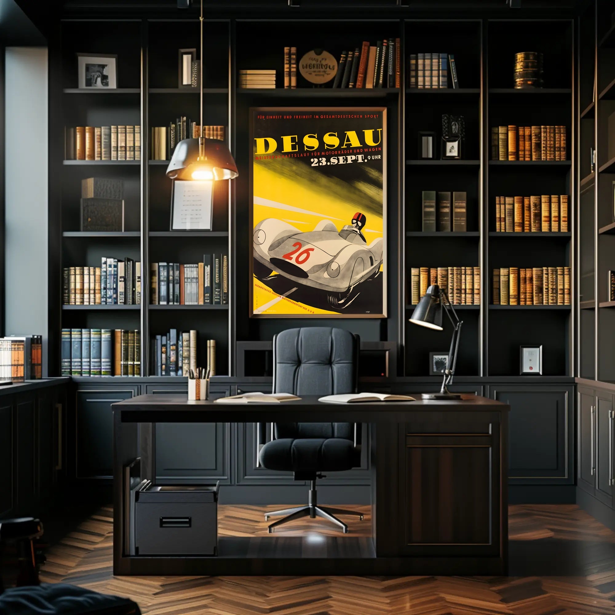 Dessau Motor Racing Championship Poster