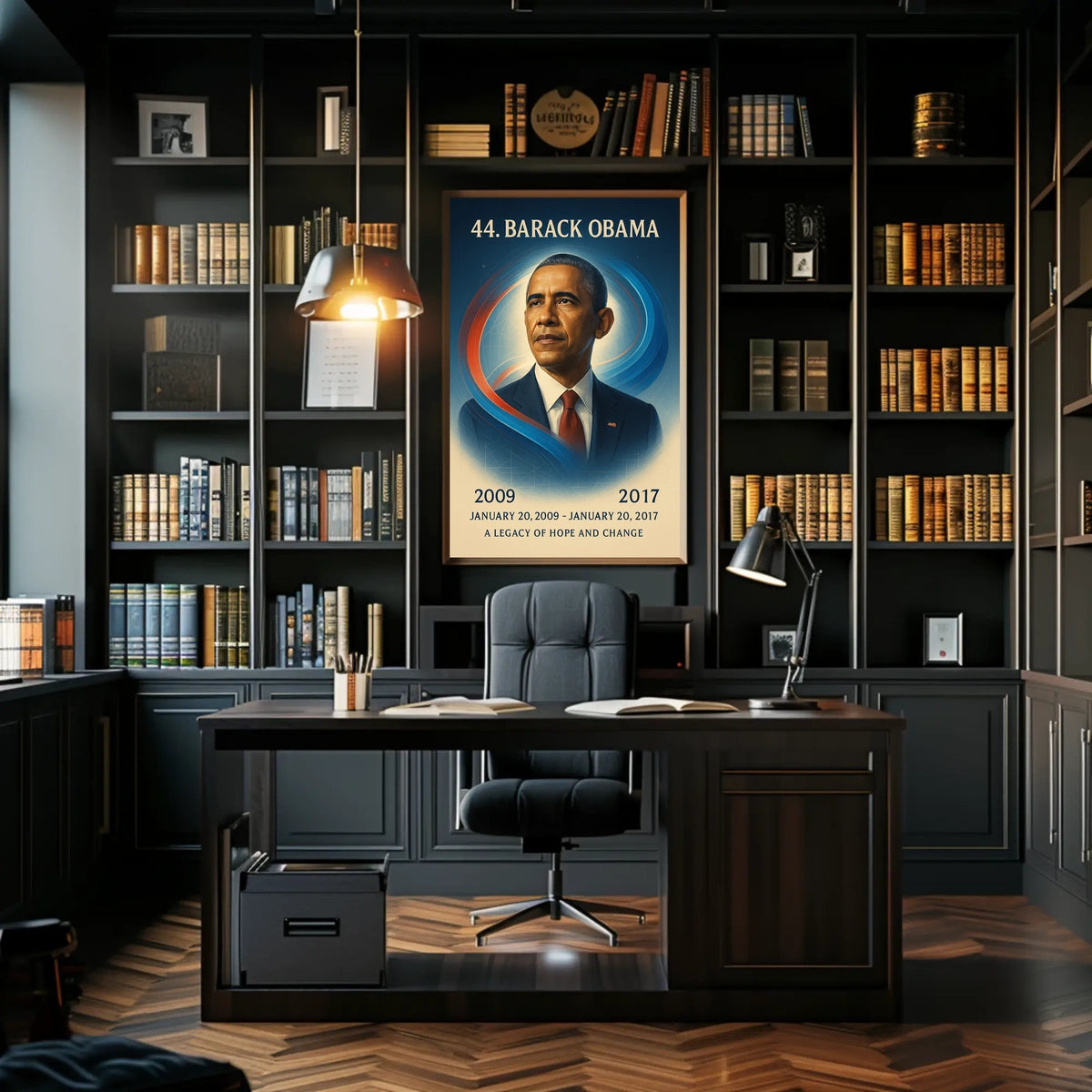 Legacy of Hope Obama Historical Presidential Poster