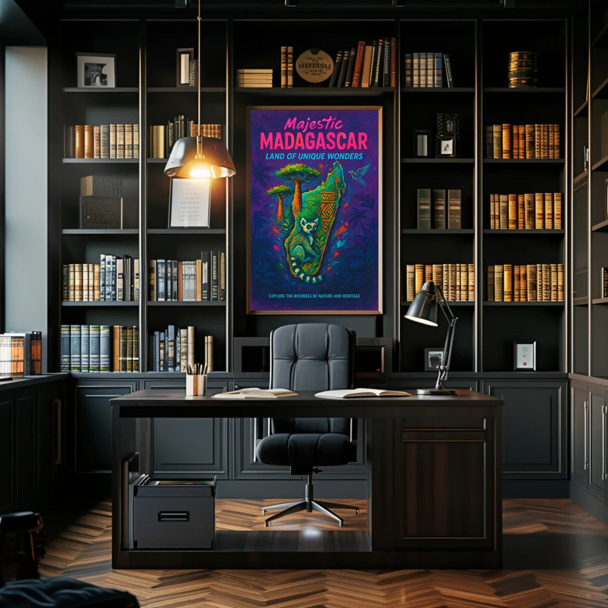 Majestic Madagascar Poster