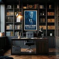 Donald Trump 47th President Poster
