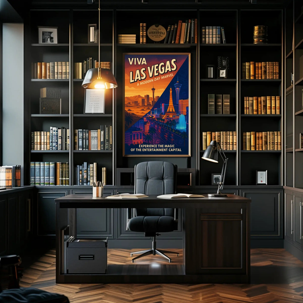 Viva Las Vegas A Modern Day Marvel Poster