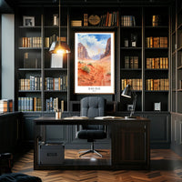 Wadi Rum Desert Adventure Art Travel Poster PosterGoat