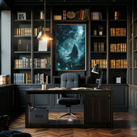 Enchanted Nocturne Art Poster for Home Decor and Wanderlust Enthusiasts PosterGoat