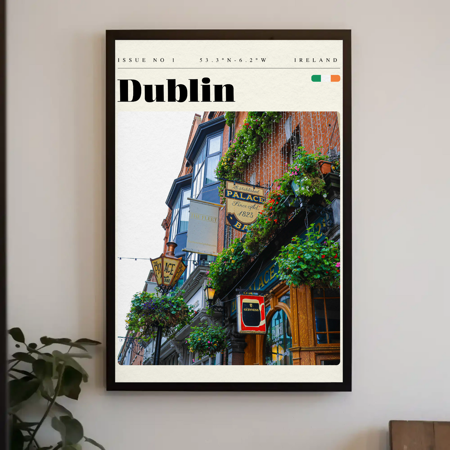 Vintage Poster - Dublin Palace Bar