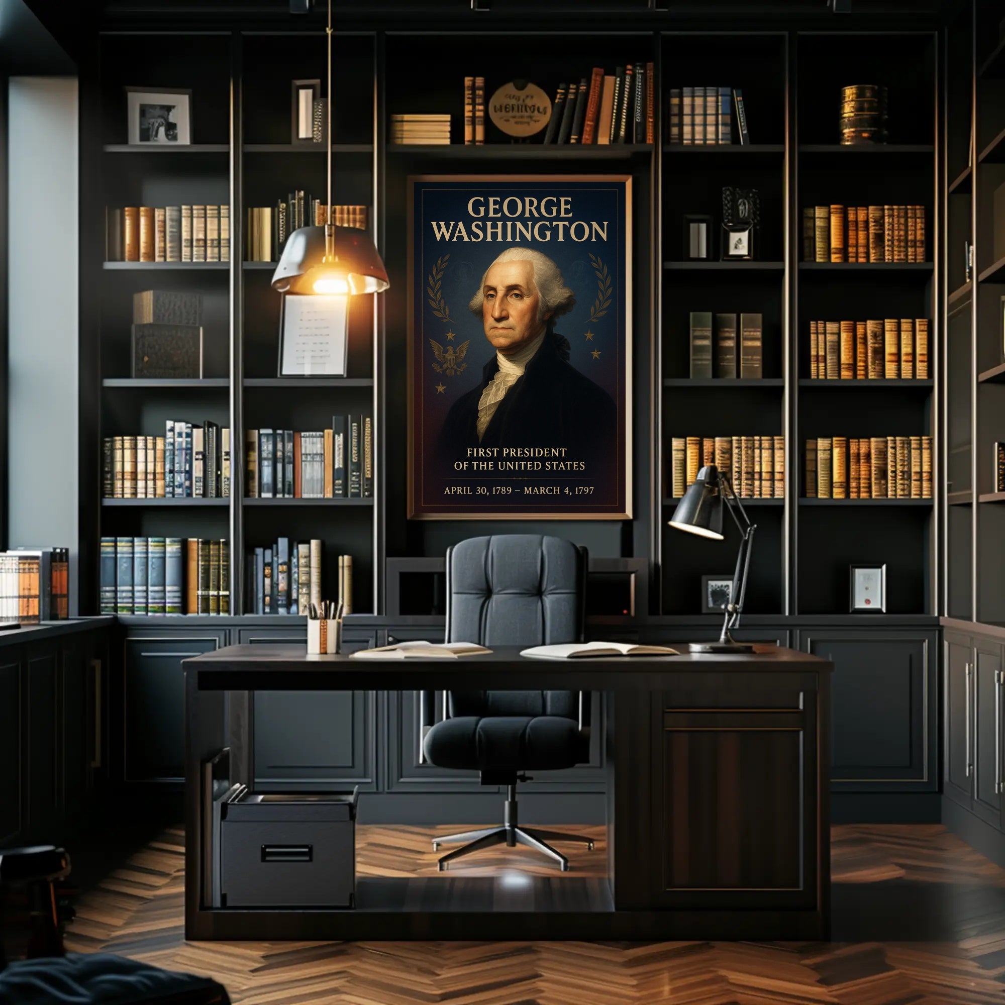 George Washington 1st President Poster PosterGoat