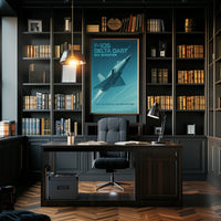 F-106 Delta Dart Flight Art Poster