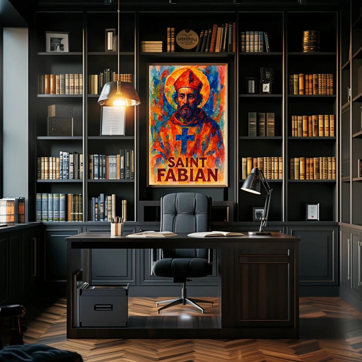 Saint Fabian Poster