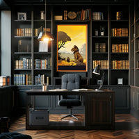 Guardians of the Savanna Poster