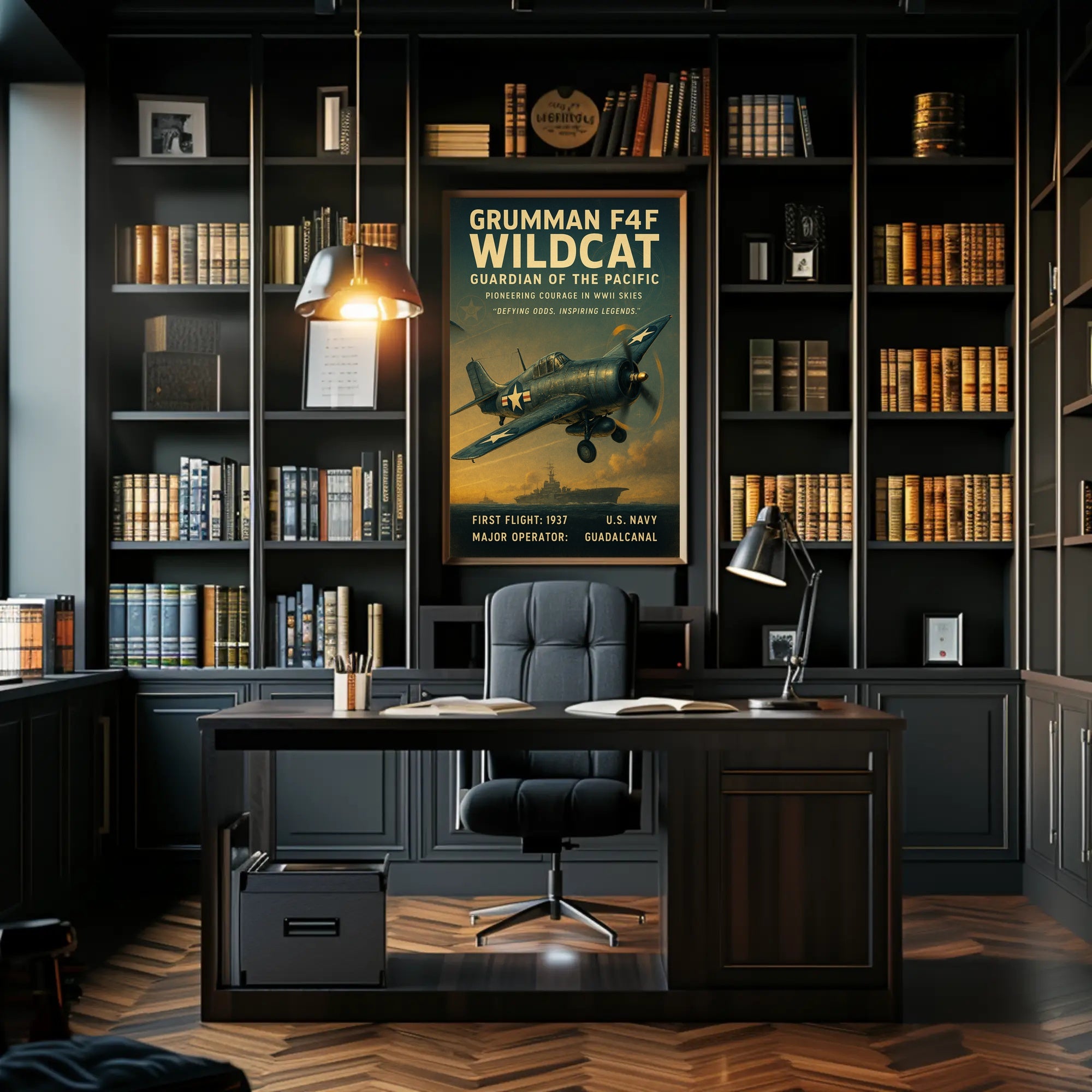Grumman F4F Wildcat Poster