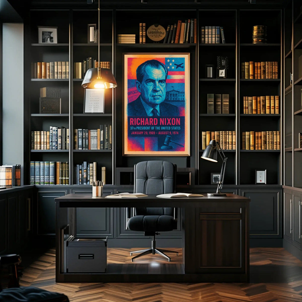 Richard Nixon 37th President Poster