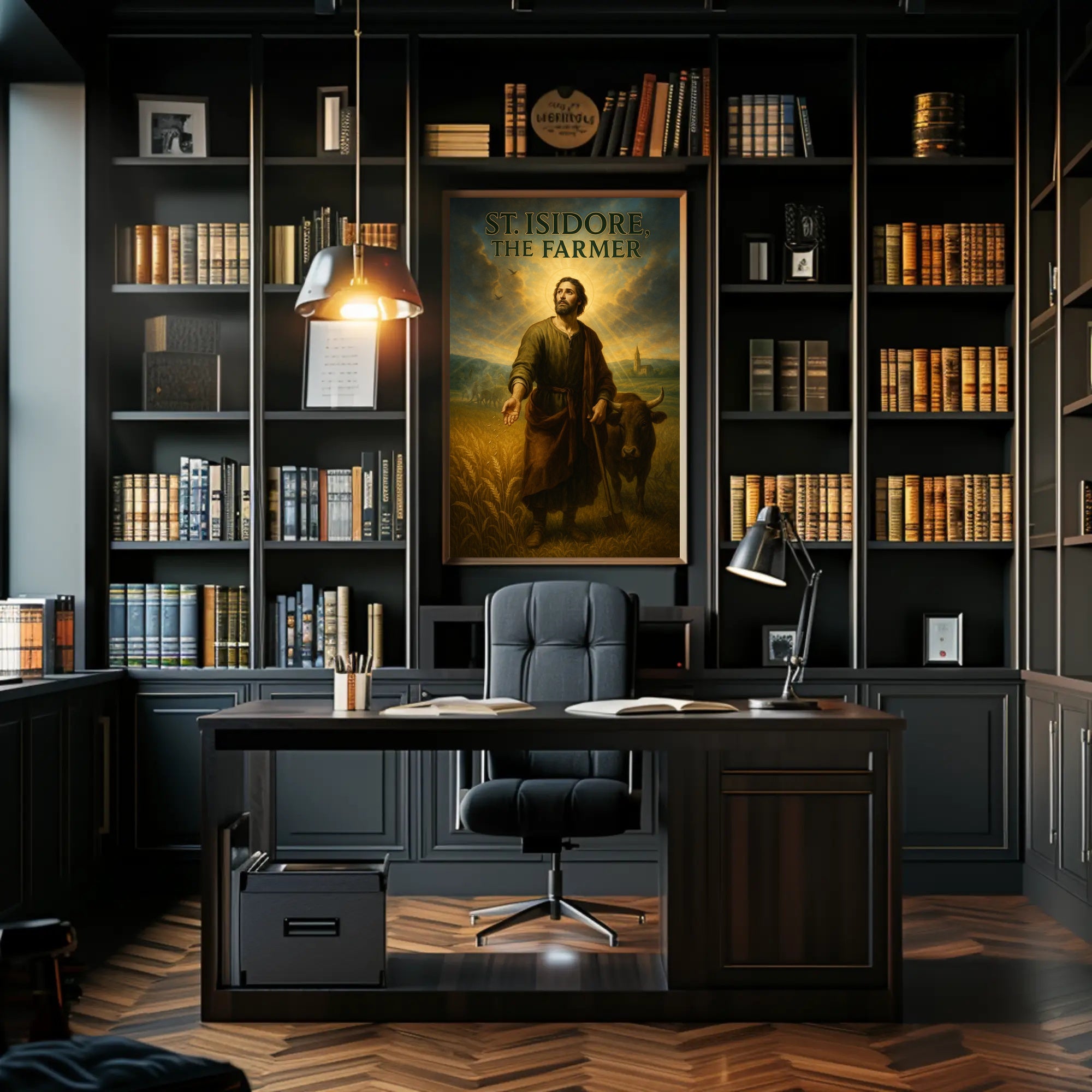 St. Isidore, the Farmer Poster PosterGoat