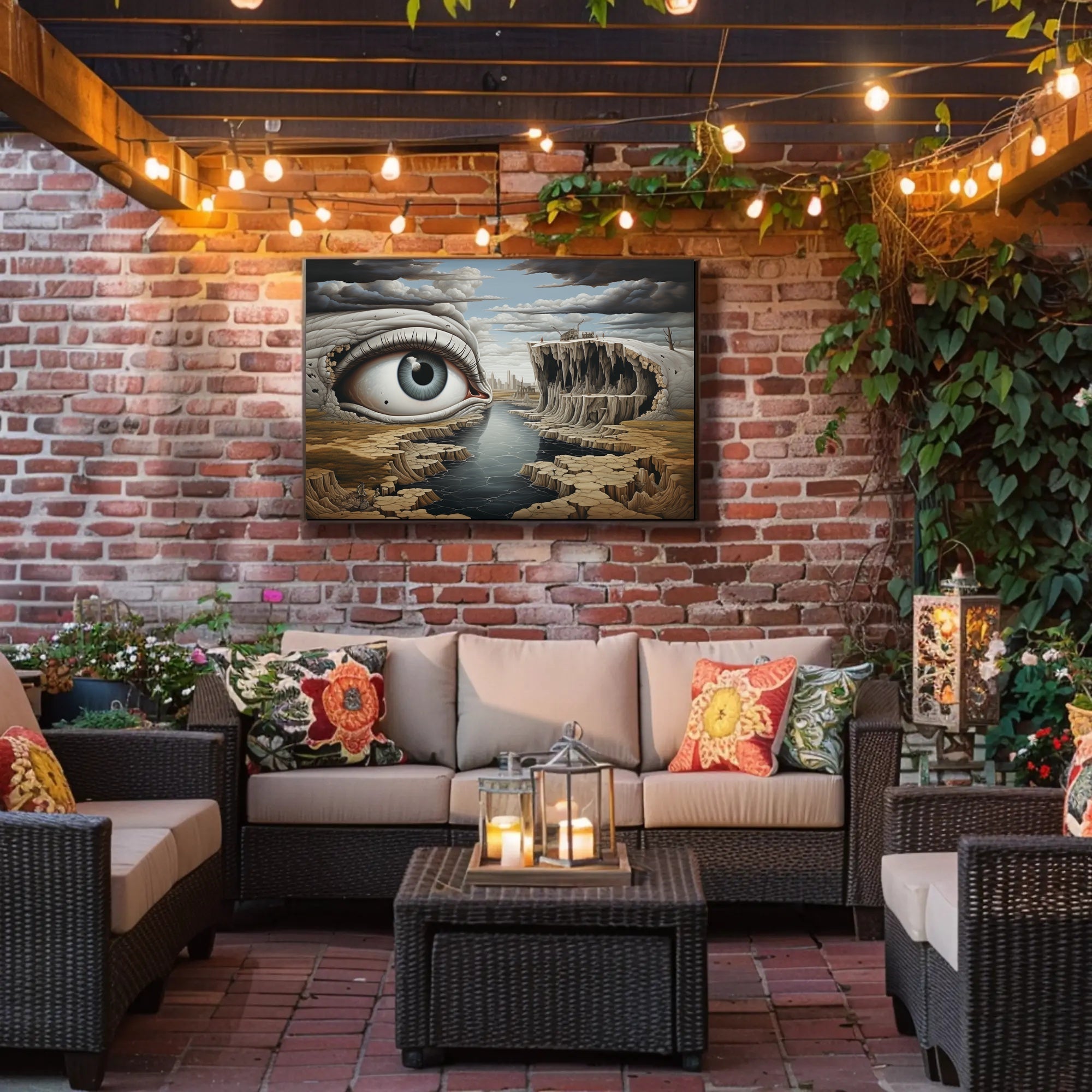 Surreal Dreamscape Art Print Wall Decor - Abstract or Artistic Poster