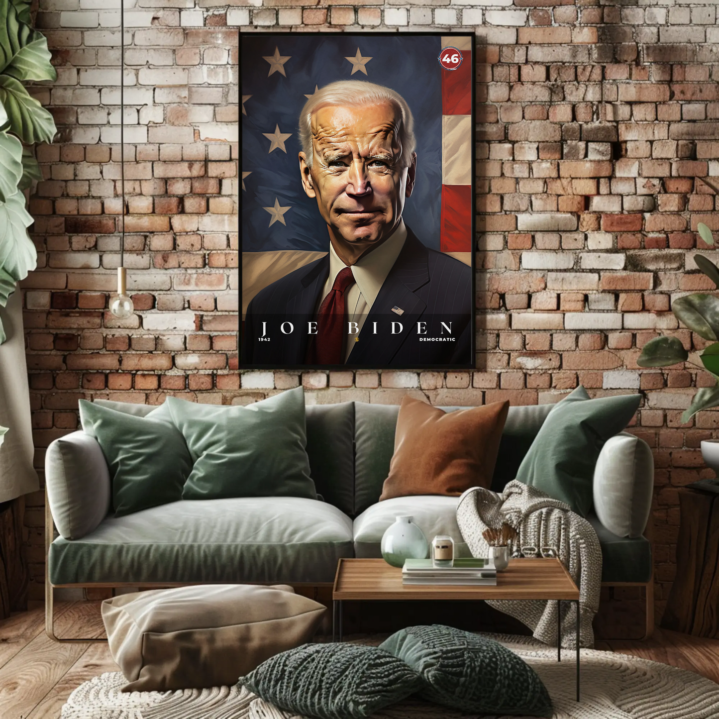 Joe Biden 46th President Of The United States Portrait