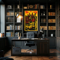 New York Vibes Poster For City Lovers Bold Wall Art