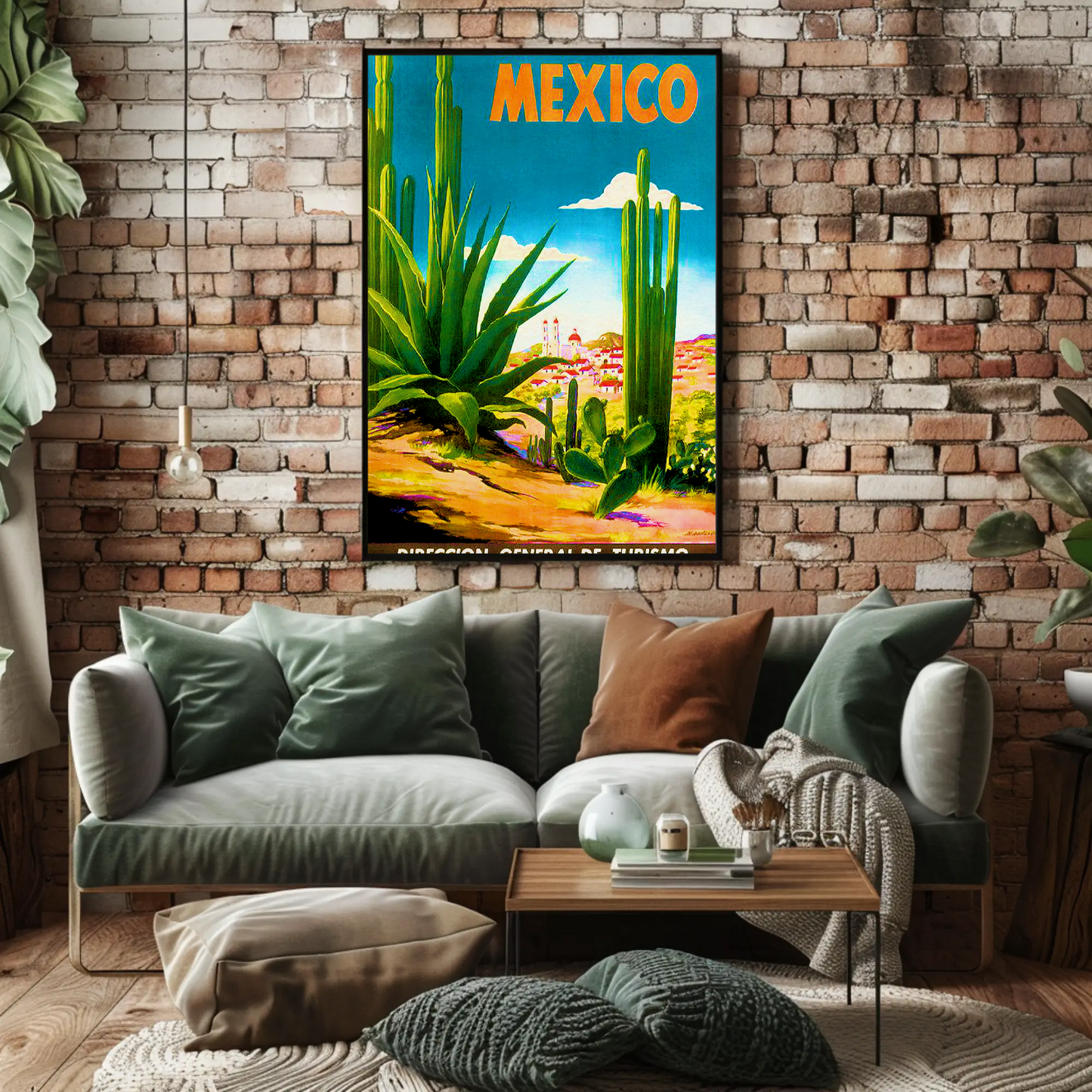 Vintage Mexico Travel Poster