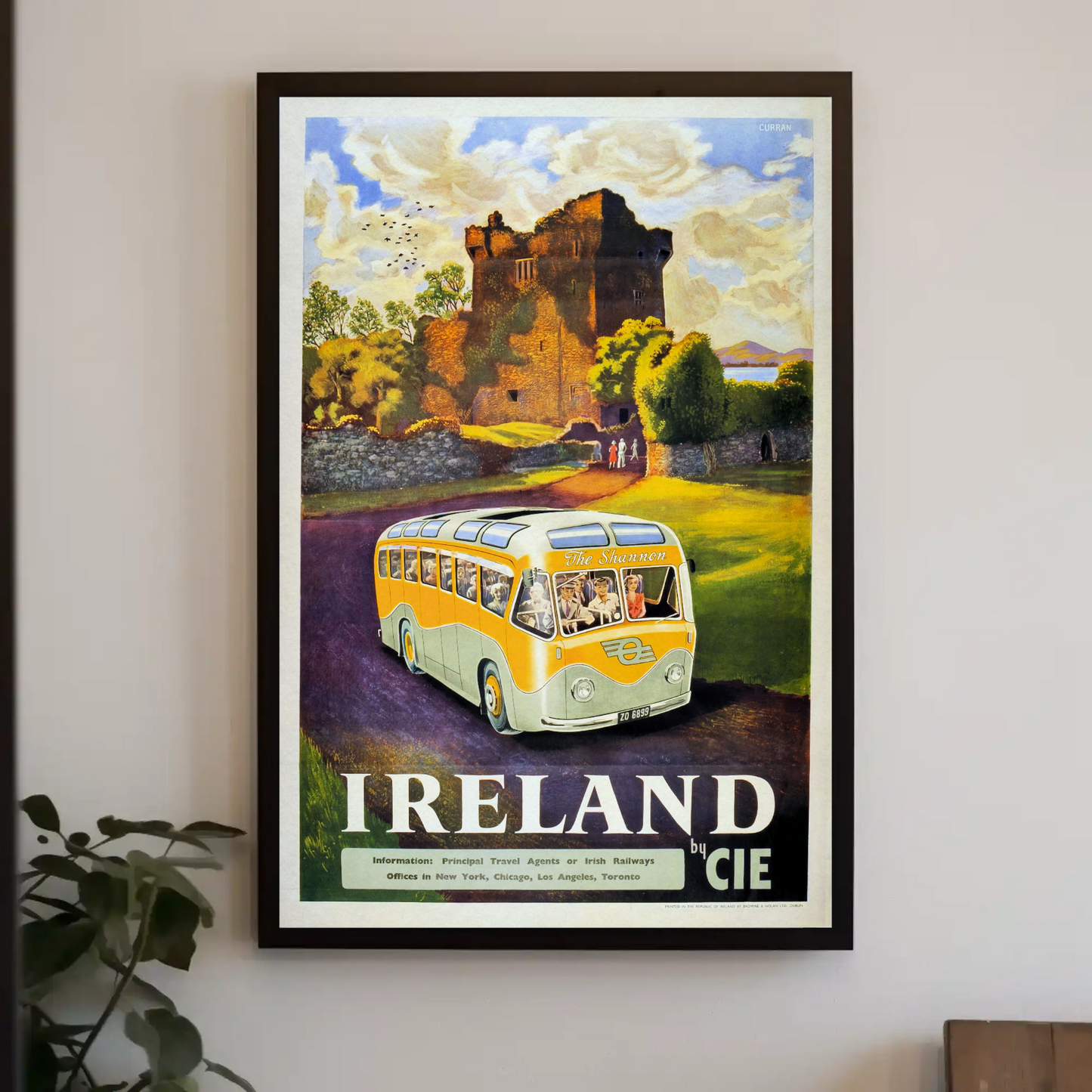 Ireland by CIE Vintage Poster