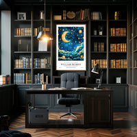 William Morris Cotton Prints Exhibition Poster