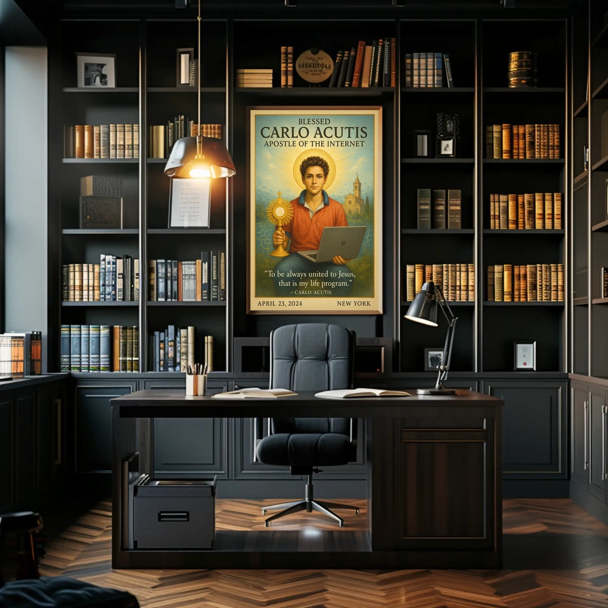 Carlo Acutis Apostle of the Internet Poster