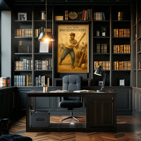 New York Knickerbockers Pioneers Poster Vintage Wall Art