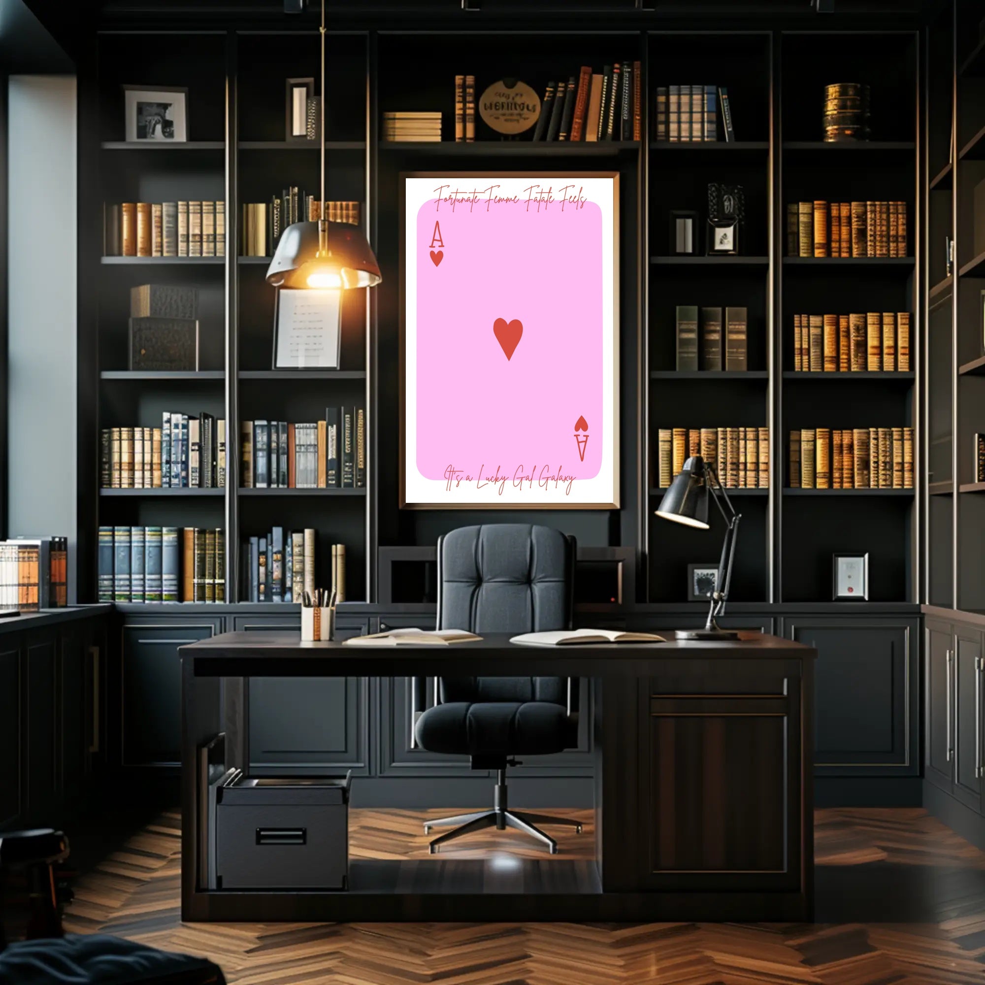 Fortunate Femme Fatale Feels Poster