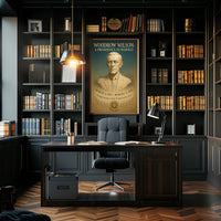 Woodrow Wilson A Presidency in Marble Poster PosterGoat