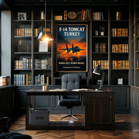 F-14 Tomcat Soaring High Poster PosterGoat