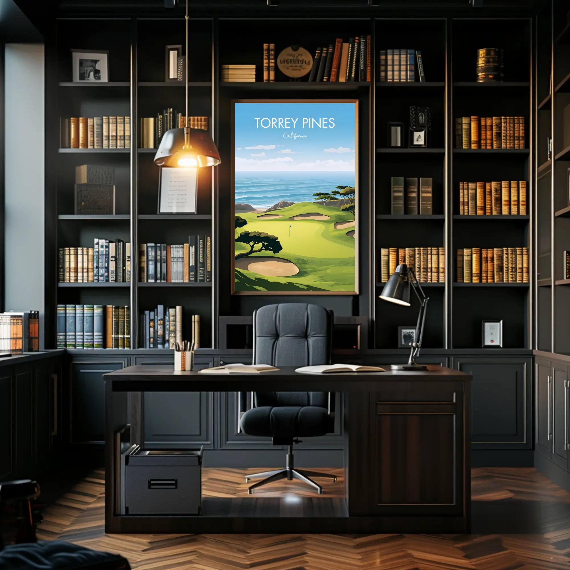 Torrey Pines Scenic View Poster