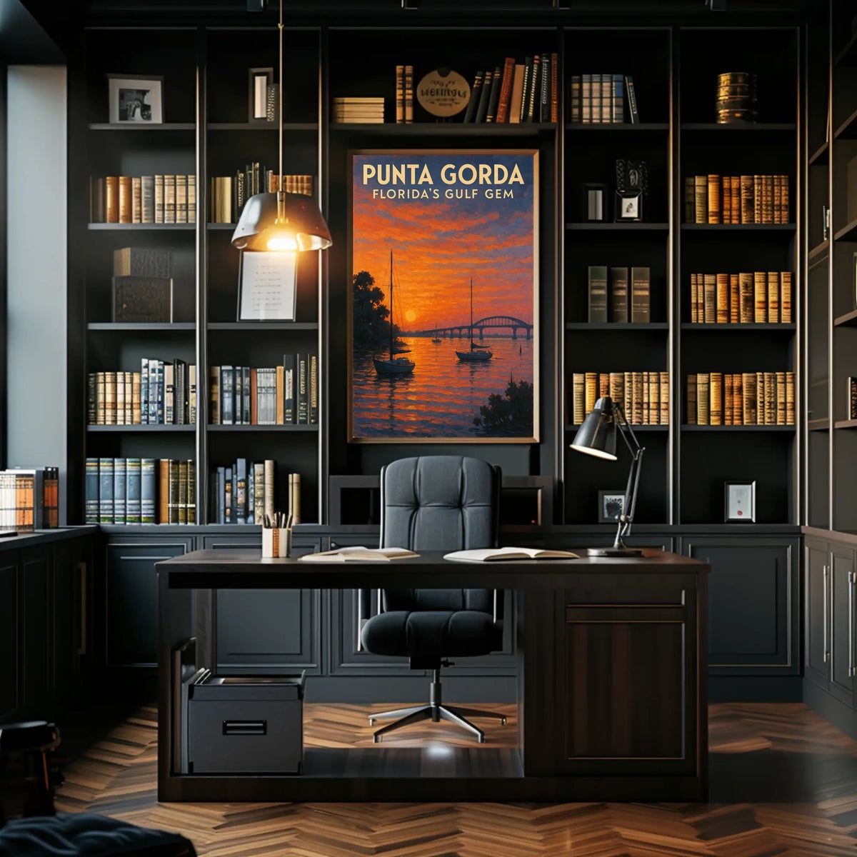 Punta Gorda FloridaS Gulf Gem Poster