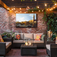 Venetian Celebration of Gondolas and Architecture Travel Poster