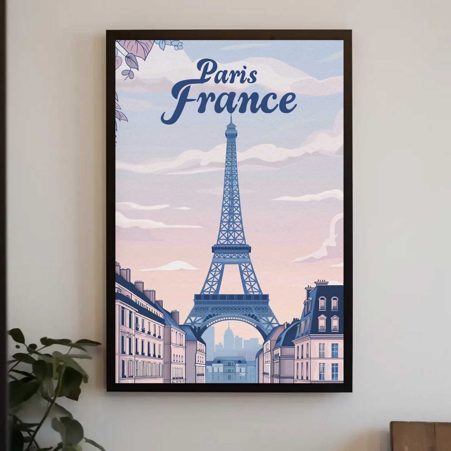 Paris France – Eiffel Tower at Sunset
