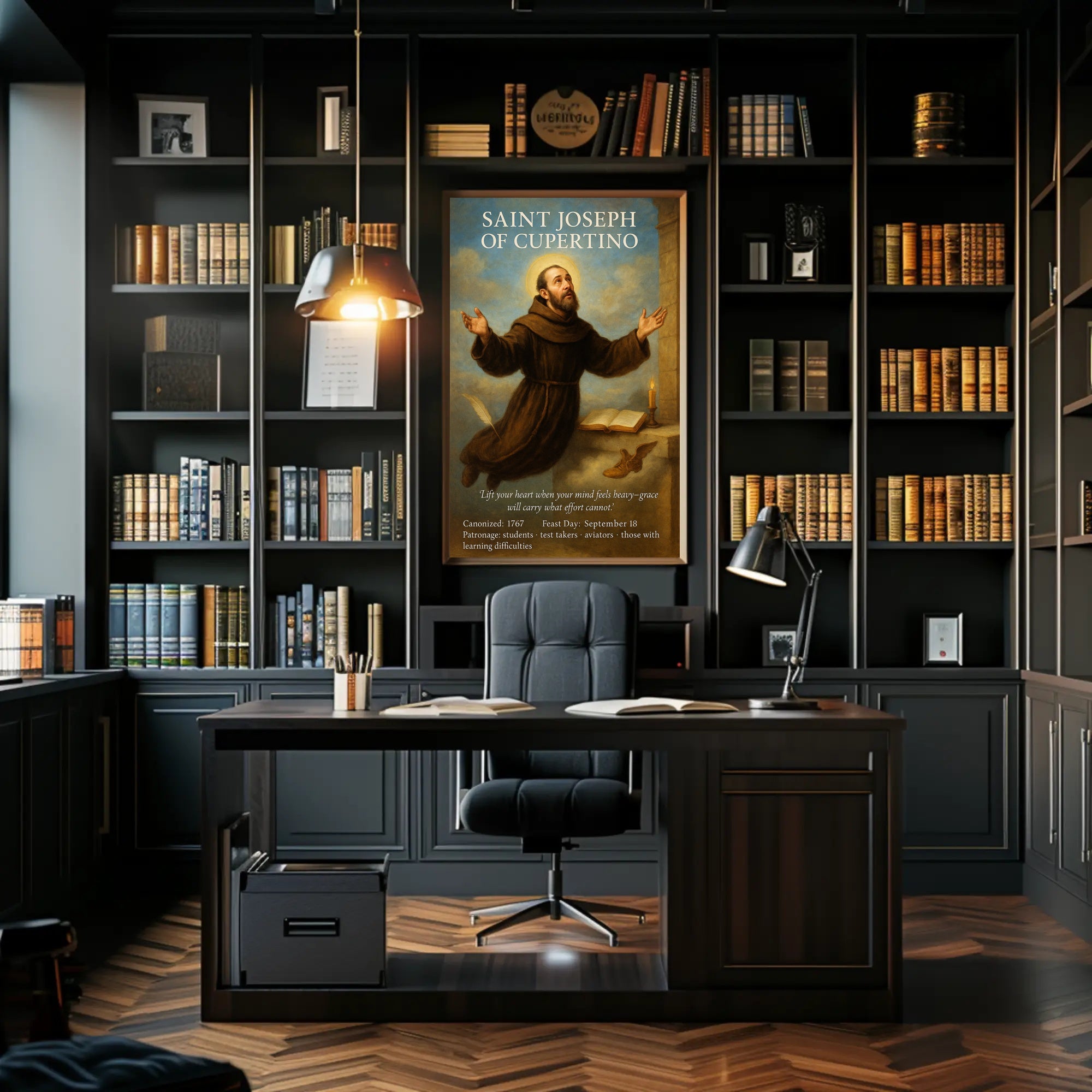 Saint Joseph of Cupertino Poster PosterGoat